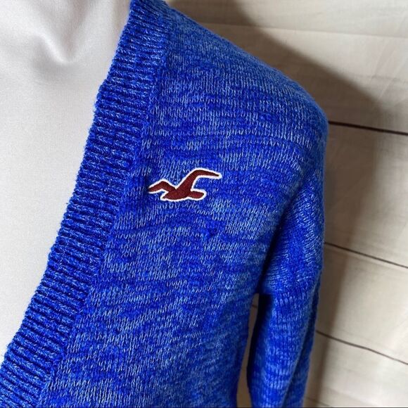 Hollister button up cardigan blue XS - Picture 4 of 7